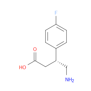 (R)-4-AMINO-3-(4-FLUOROPHENYL)BUTANOIC ACID - Click Image to Close