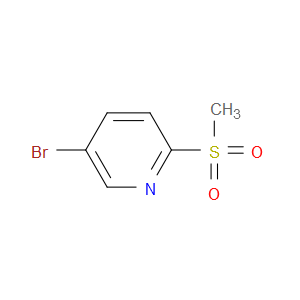 5-BROMO-2-(METHYLSULFONYL)PYRIDINE - Click Image to Close
