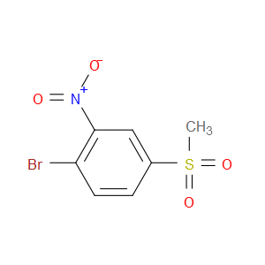 1-BROMO-4-(METHYLSULFONYL)-2-NITROBENZENE