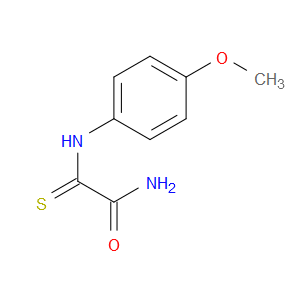 2-((4-METHOXYPHENYL)AMINO)-2-THIOXOACETAMIDE - Click Image to Close