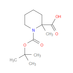 1-[(TERT-BUTOXY)CARBONYL]-2-METHYLPIPERIDINE-2-CARBOXYLIC ACID - Click Image to Close