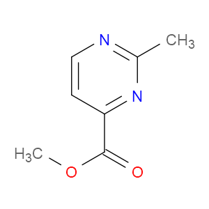 METHYL 2-METHYLPYRIMIDINE-4-CARBOXYLATE - Click Image to Close