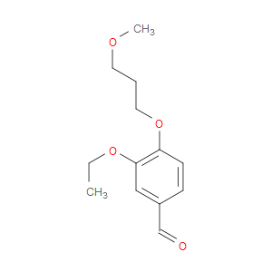 3-ETHOXY-4-(3-METHOXYPROPOXY)BENZALDEHYDE