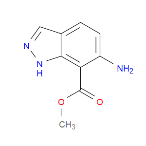 METHYL 6-AMINO-1H-INDAZOLE-7-CARBOXYLATE - Click Image to Close