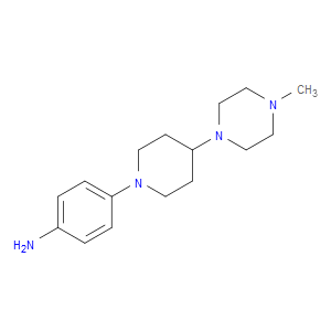 4-(4-(4-METHYLPIPERAZIN-1-YL)PIPERIDIN-1-YL)ANILINE