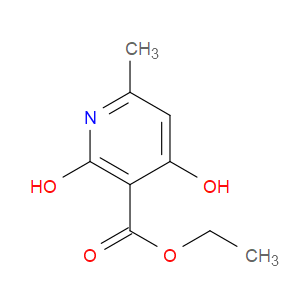 ETHYL 2,4-DIHYDROXY-6-METHYL-3-PYRIDINECARBOXYLATE - Click Image to Close