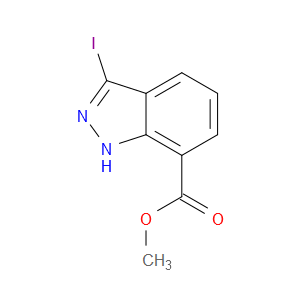 METHYL 3-IODO-1H-INDAZOLE-7-CARBOXYLATE - Click Image to Close