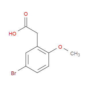 5-BROMO-2-METHOXYPHENYLACETIC ACID - Click Image to Close