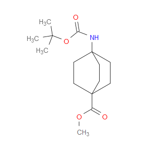 METHYL 4-((TERT-BUTOXYCARBONYL)AMINO)BICYCLO[2.2.2]OCTANE-1-CARBOXYLATE - Click Image to Close