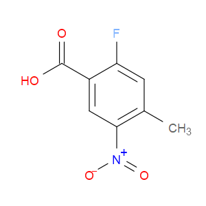 2-FLUORO-4-METHYL-5-NITROBENZOIC ACID