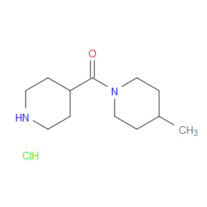(4-METHYLPIPERIDIN-1-YL)(PIPERIDIN-4-YL)METHANONE HYDROCHLORIDE