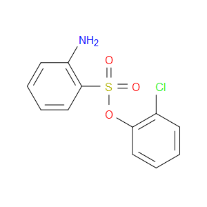 2-AMINOBENZENESULFONIC ACID-2'-CHLOROPHENYL ESTER