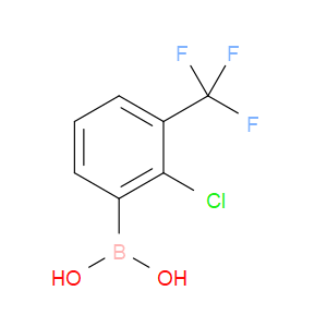 2-CHLORO-3-(TRIFLUOROMETHYL)PHENYLBORONIC ACID - Click Image to Close