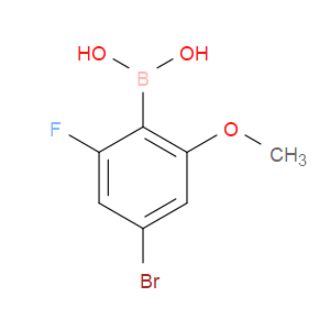 4-BROMO-2-FLUORO-6-METHOXYPHENYLBORONIC ACID