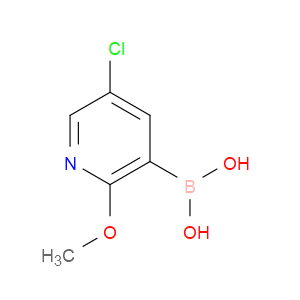 (5-CHLORO-2-METHOXYPYRIDIN-3-YL)BORONIC ACID - Click Image to Close