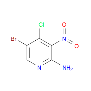 2-AMINO-5-BROMO-4-CHLORO-3-NITROPYRIDINE