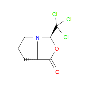 (3R,7AS)-3-(TRICHLOROMETHYL)TETRAHYDROPYRROLO[1,2-C]OXAZOL-1(3H)-ONE