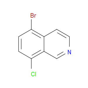 5-BROMO-8-CHLOROISOQUINOLINE - Click Image to Close