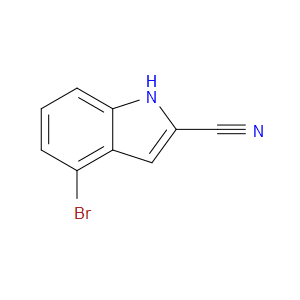 4-BROMO-1H-INDOLE-2-CARBONITRILE