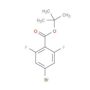 TERT-BUTYL 4-BROMO-2,6-DIFLUOROBENZOATE - Click Image to Close
