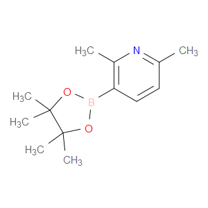 2,6-DIMETHYL-3-(4,4,5,5-TETRAMETHYL-1,3,2-DIOXABOROLAN-2-YL)PYRIDINE