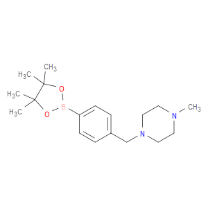 1-METHYL-4-[4-(4,4,5,5-TETRAMETHYL-1,3,2-DIOXABOROLAN-2-YL)BENZYL]PIPERAZINE - Click Image to Close