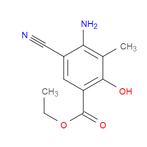 ETHYL 4-AMINO-5-CYANO-2-HYDROXY-3-METHYLBENZOATE