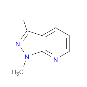 3-IODO-1-METHYL-1H-PYRAZOLO[3,4-B]PYRIDINE - Click Image to Close