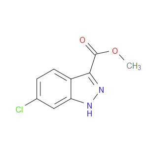 METHYL 6-CHLORO-1H-INDAZOLE-3-CARBOXYLATE - Click Image to Close