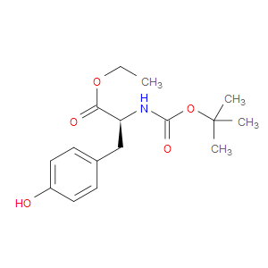 (S)-ETHYL 2-((TERT-BUTOXYCARBONYL)AMINO)-3-(4-HYDROXYPHENYL)PROPANOATE - Click Image to Close