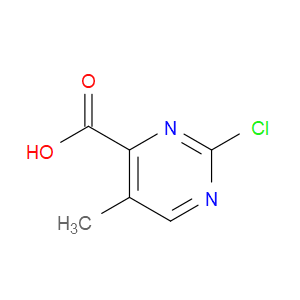2-CHLORO-5-METHYLPYRIMIDINE-4-CARBOXYLIC ACID - Click Image to Close