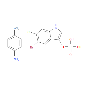 5-BROMO-6-CHLORO-3-INDOLYL PHOSPHATE P-TOLUIDINE SALT