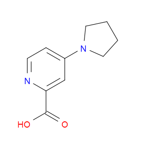 4-(1-PYRROLIDINYL)-2-PYRIDINECARBOXYLIC ACID - Click Image to Close