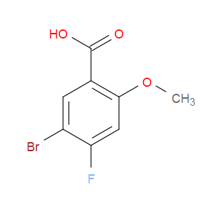 5-BROMO-4-FLUORO-2-METHOXYBENZOIC ACID