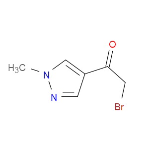 2-BROMO-1-(1-METHYL-1H-PYRAZOL-4-YL)ETHANONE