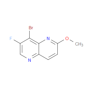 8-BROMO-7-FLUORO-2-METHOXY-1,5-NAPHTHYRIDINE