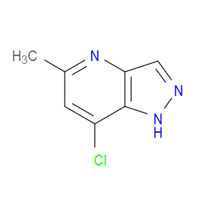 7-CHLORO-5-METHYL-1H-PYRAZOLO[4,3-B]-PYRIDINE