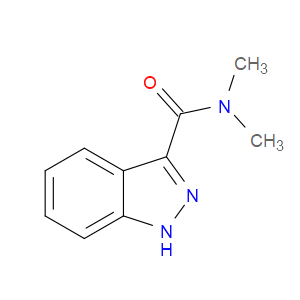 N,N-DIMETHYL-1H-INDAZOLE-3-CARBOXAMIDE - Click Image to Close