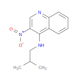 4-ISOBUTYLAMINO-3-NITROQUINOLINE