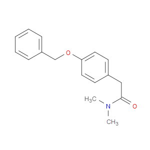 2-(4-(BENZYLOXY)PHENYL)-N,N-DIMETHYLACETAMIDE