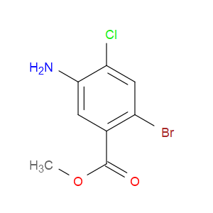METHYL 5-AMINO-2-BROMO-4-CHLOROBENZOATE