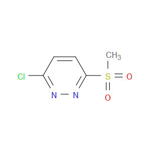 3-CHLORO-6-(METHYLSULFONYL)PYRIDAZINE - Click Image to Close