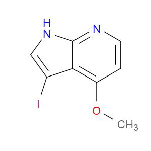 3-IODO-4-METHOXY-1H-PYRROLO[2,3-B]PYRIDINE