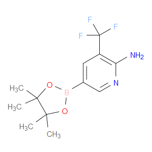 5-(4,4,5,5-TETRAMETHYL-1,3,2-DIOXABOROLAN-2-YL)-3-(TRIFLUOROMETHYL)PYRIDIN-2-AMINE - Click Image to Close