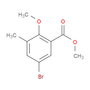 METHYL 5-BROMO-2-METHOXY-3-METHYLBENZOATE