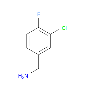 3-CHLORO-4-FLUOROBENZYLAMINE