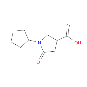 1-CYCLOPENTYL-5-OXOPYRROLIDINE-3-CARBOXYLIC ACID - Click Image to Close