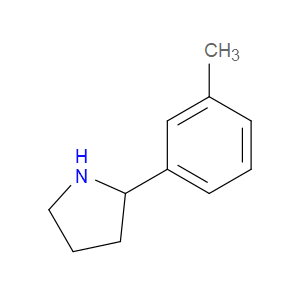 2-(3-METHYLPHENYL)PYRROLIDINE