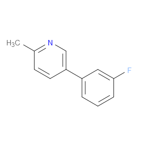 5-(3-FLUOROPHENYL)-2-METHYLPYRIDINE