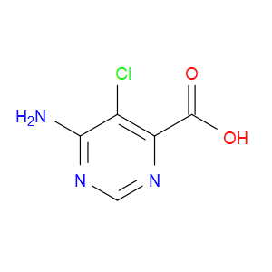 6-AMINO-5-CHLORO-4-PYRIMIDINECARBOXYLIC ACID - Click Image to Close